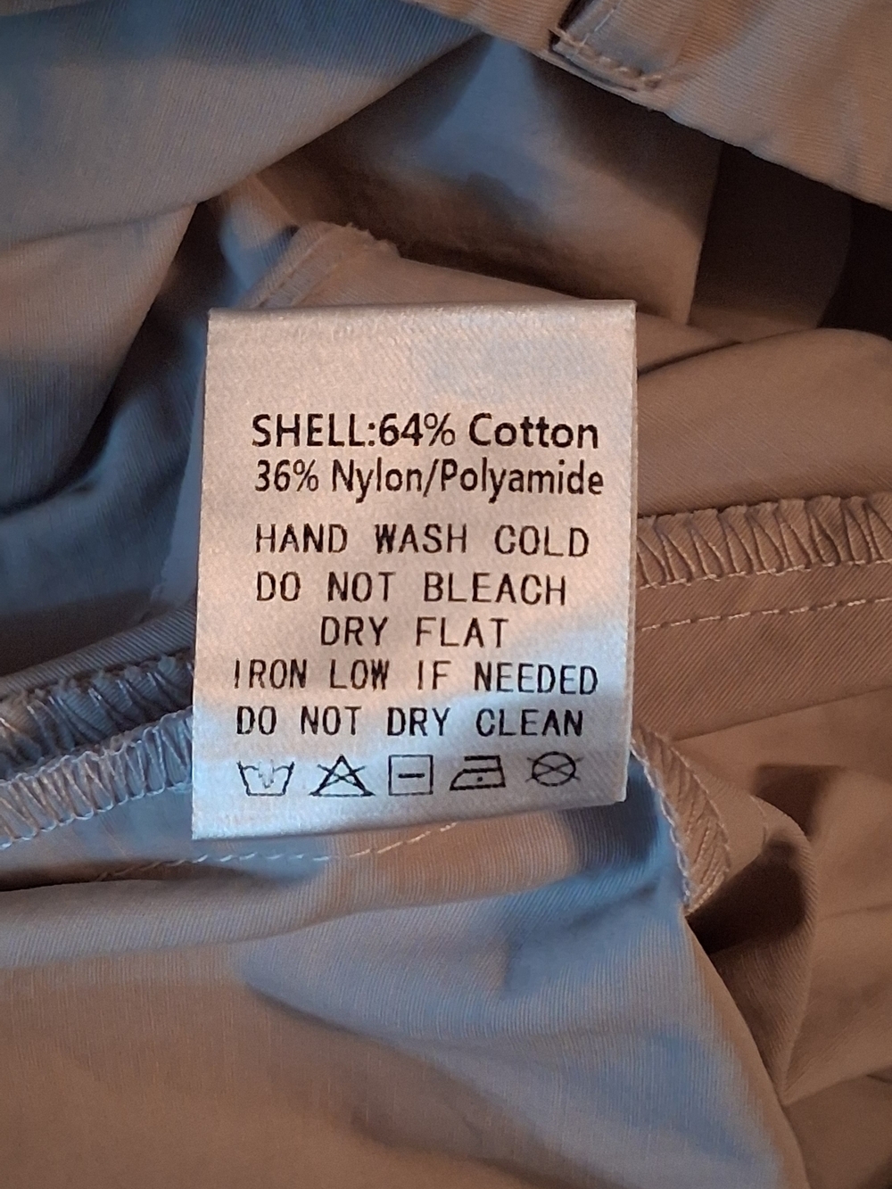 AKIRA Dusty Gray Pleated Pants, Slit On Side With Pockets - Picture 6 of 6